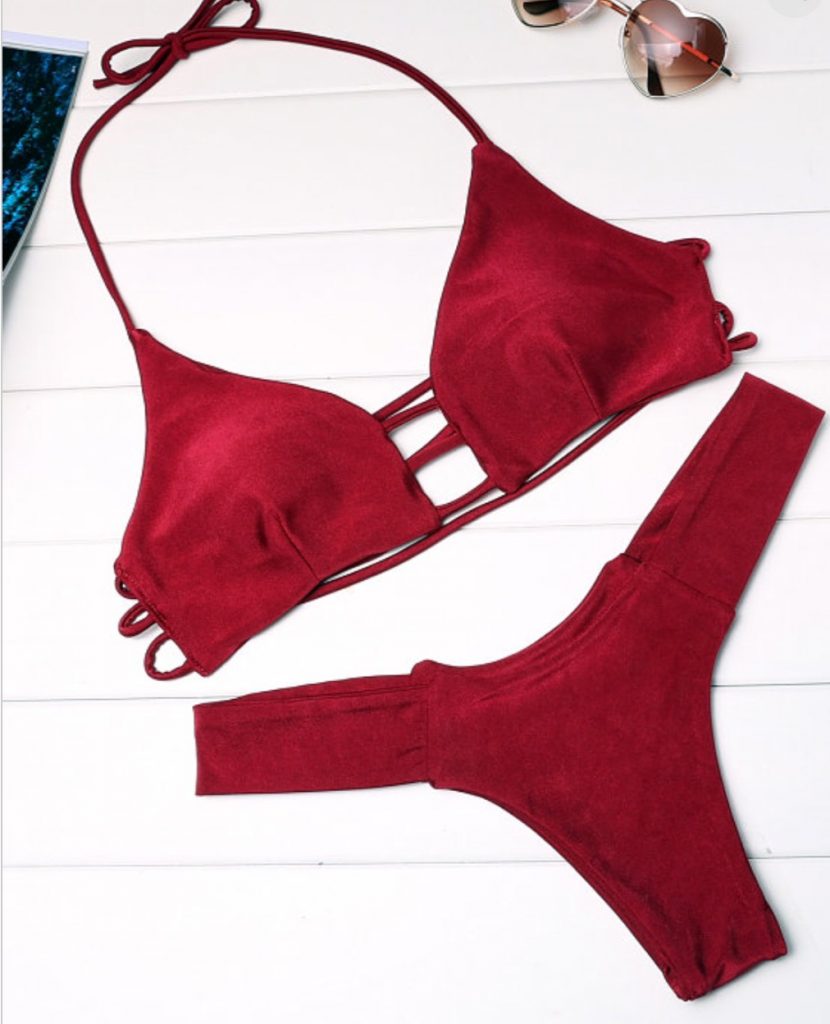 PAINT YOUR SUMMER HOLIDAYS RED FOR CHINESE NEW YEAR lily mint australia bikini