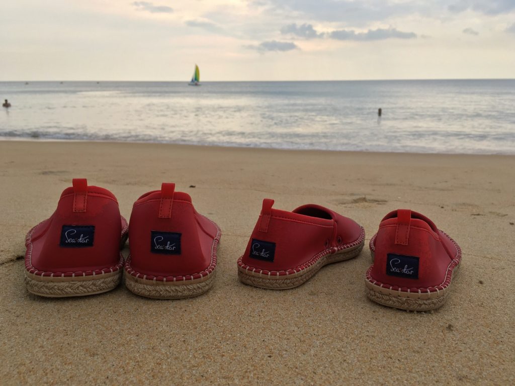 VALENTINE'S DAY GIFT IDEA WITH SEA STAR BEACHWEAR red beachcombers