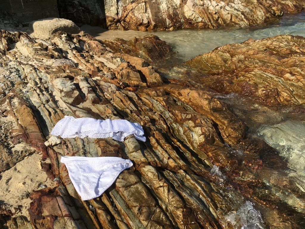 FUN, FLIRTY SWIMWEAR WITH COTTON ON BODY white frills bikini