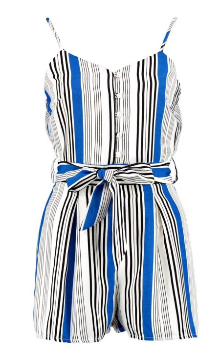 Bella Belted Striped Cami Playsuit versatile playsuits you need for summer