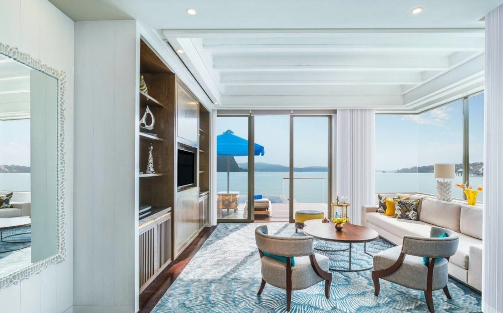 best luxury beach resorts in malaysia - st regis langkawi water villa 