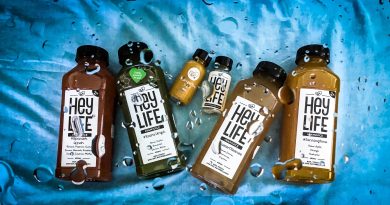 how to do a juice cleanse in summer - selection of heylife raw juice bottles