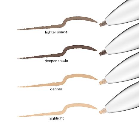 benefit cosmetics brow contour pro pencil shades