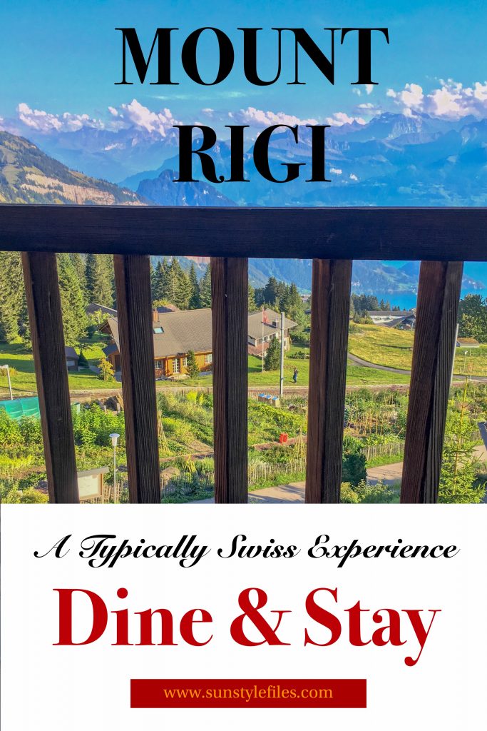 Typically Swiss Hotel in Mount Rigi #switzerland #swisshotel #swissstyle #swissalps #lakeview