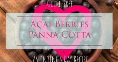 gluten-free, dairy-free, vegan panna cotta acai berries