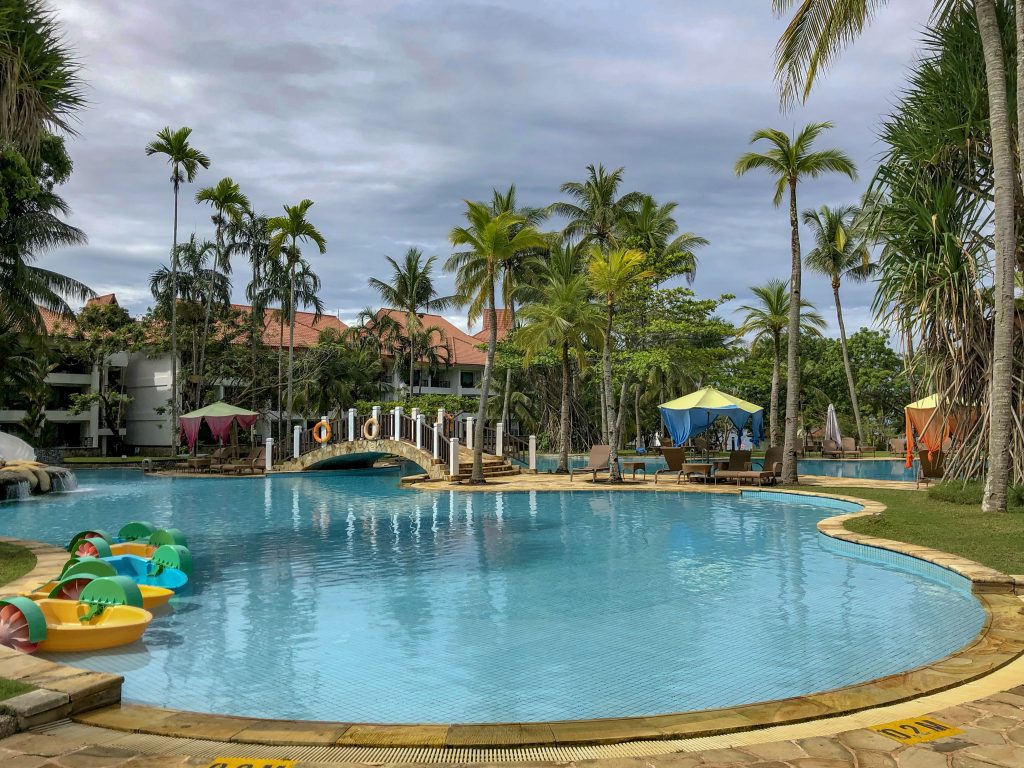 children's swimming pool at Bintan Lagoon Resort