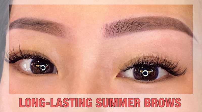 eyebrow embroidery microblading mist semi permanent makeup sexy summer eyes