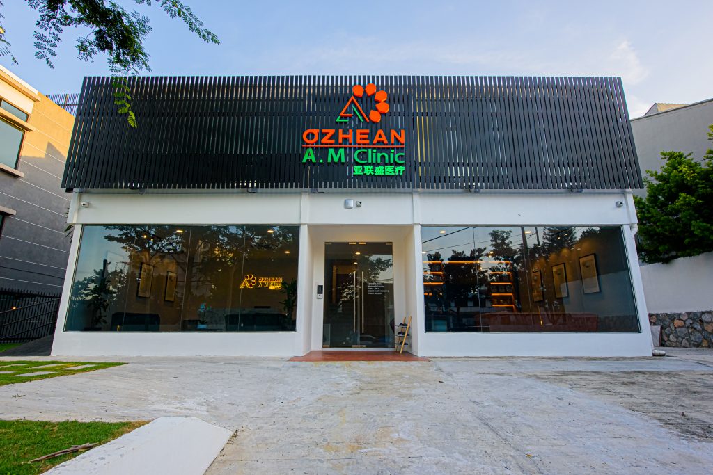 exterior facade of ozhean clinic in bangsar