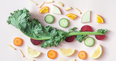 array of vegetables and fruits flatlay cold pressed juices malaysia