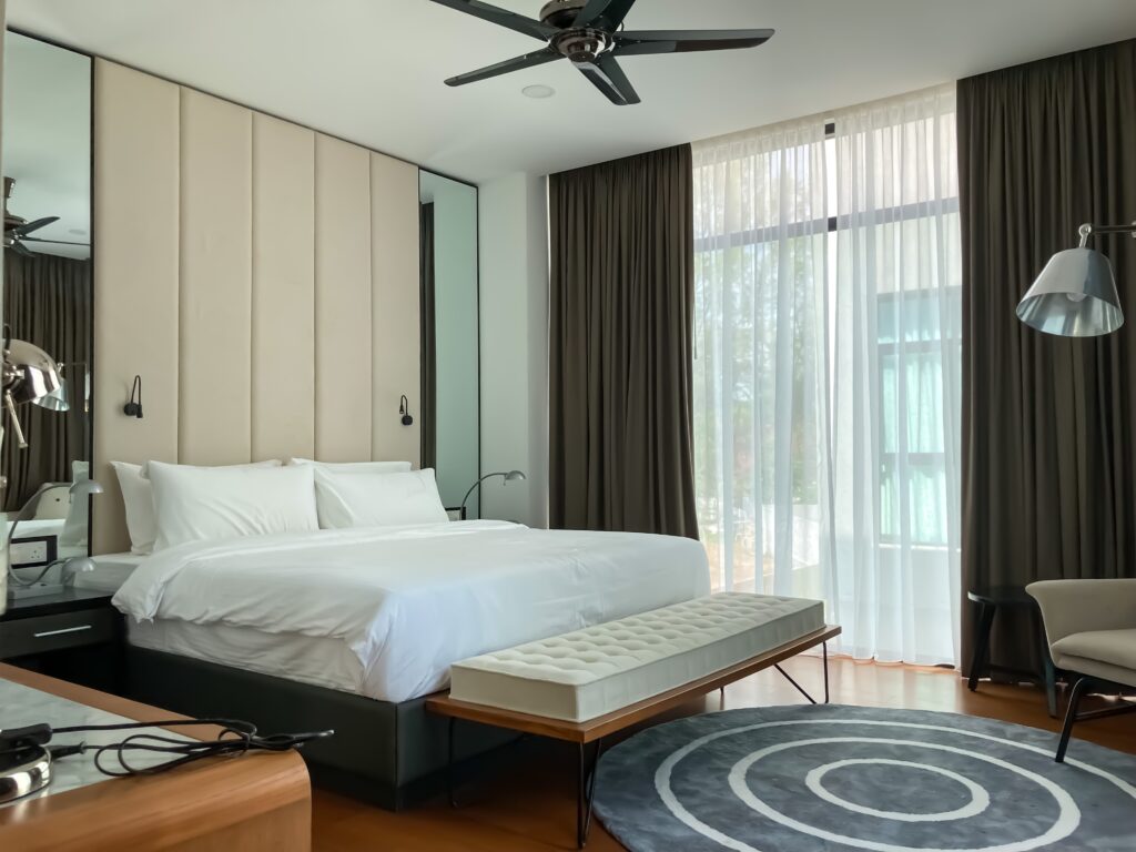 guest bedroom in lavanya villas langkawi