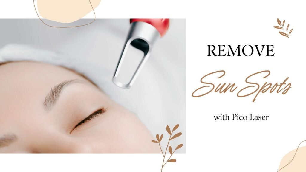 pico laser treatment machine on face
